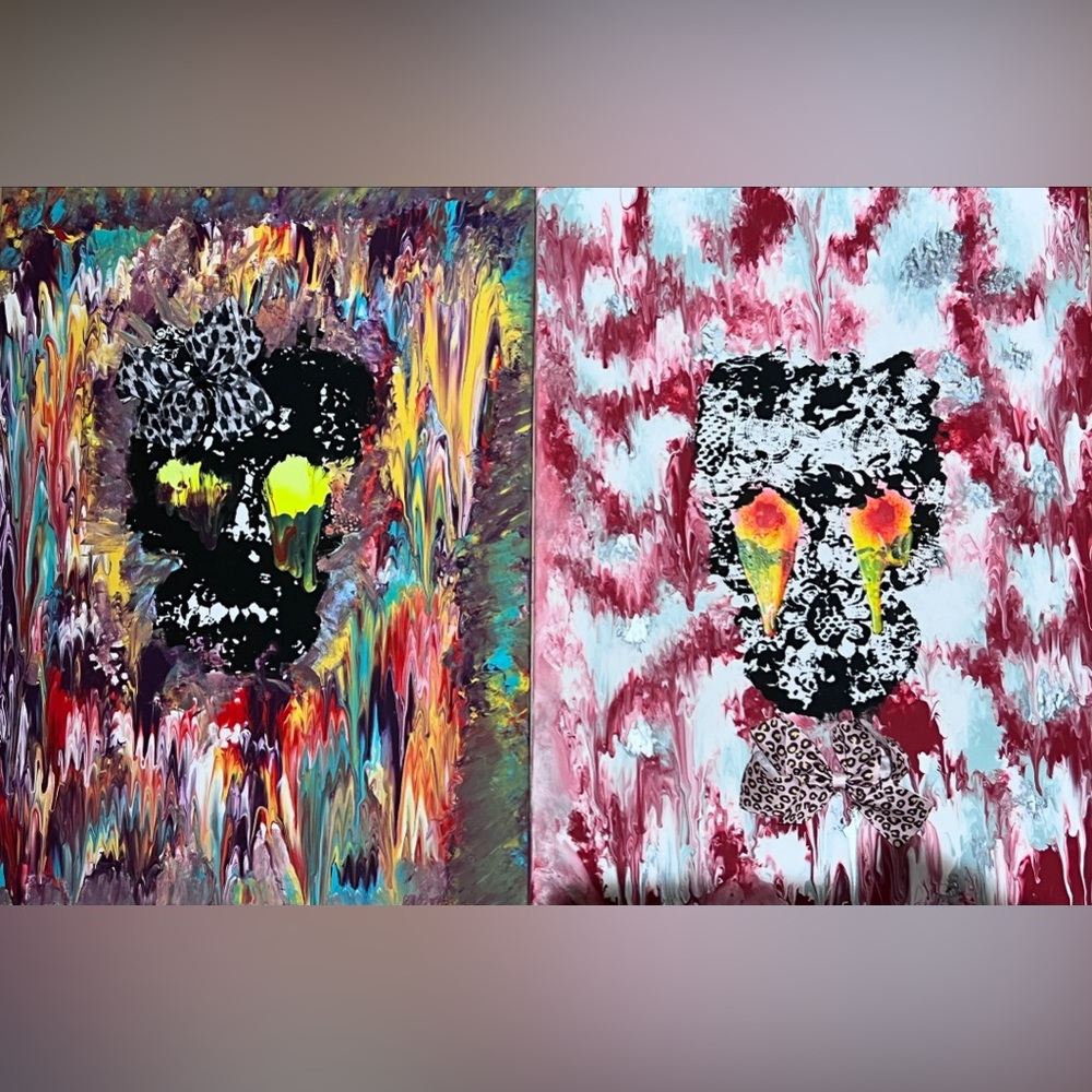 Paintings🖼️ on canvas🎨
